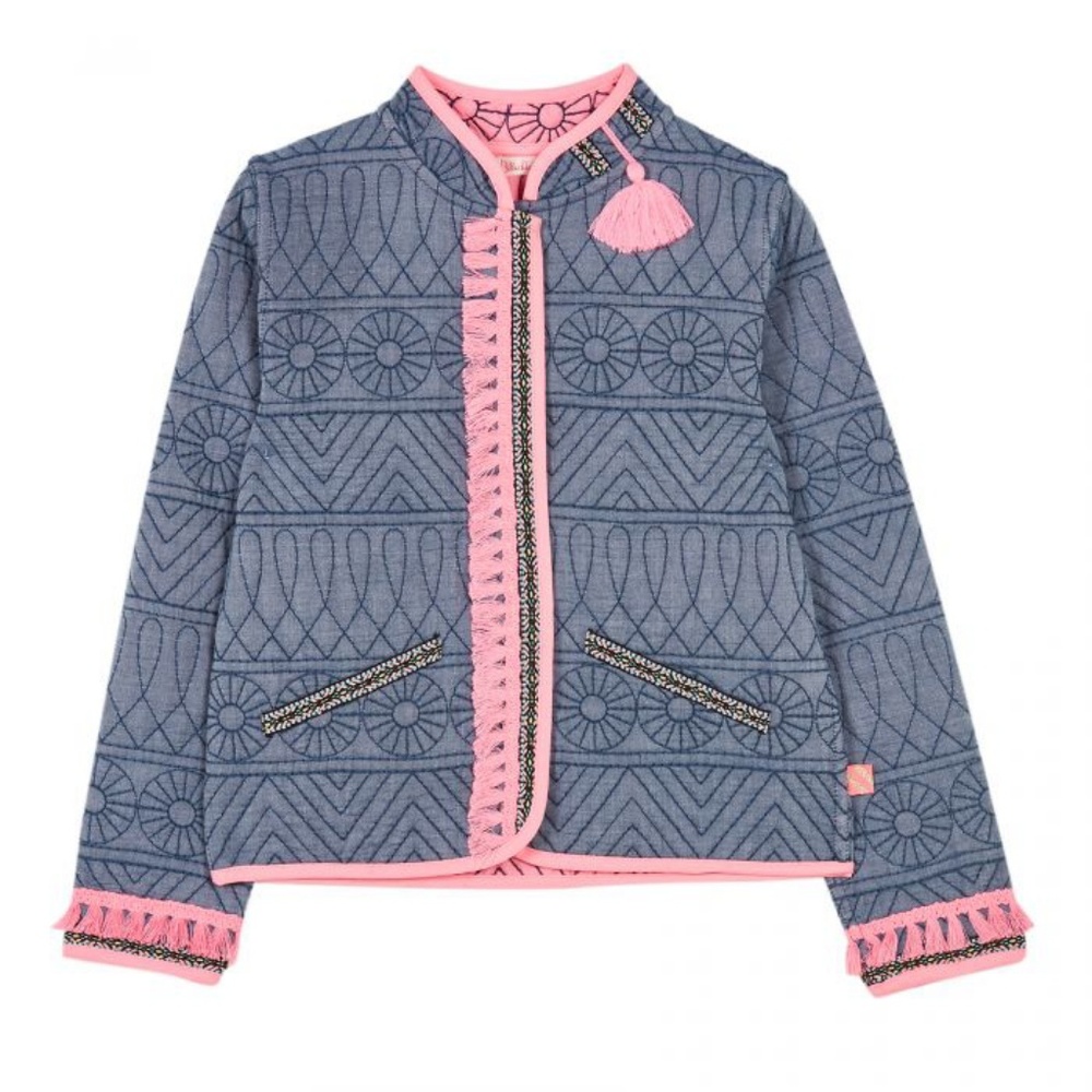 Billieblush chambray Jacquard Jacket 4